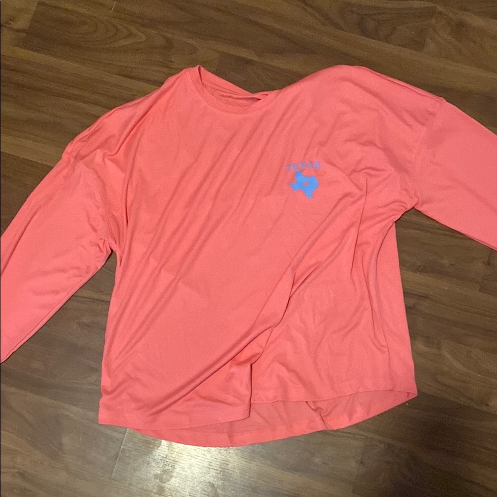 Coral Long Sleeve TEXAS shirt